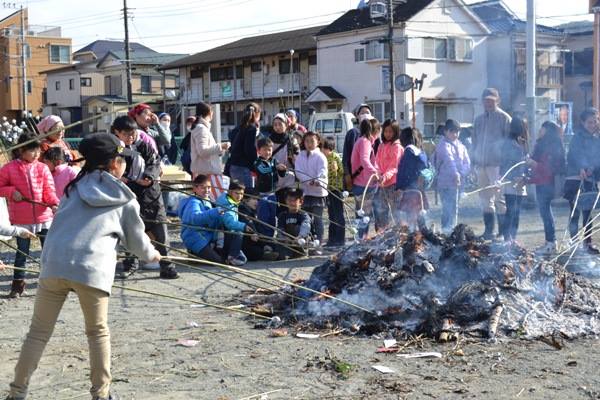 町内会の行事の様子